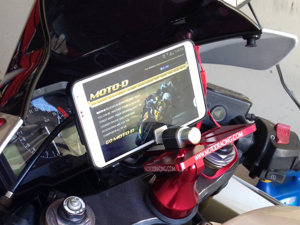 sport motorcycle phone mount